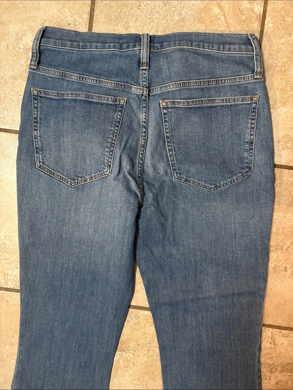 J. Crew Mid Rise Flare Crop